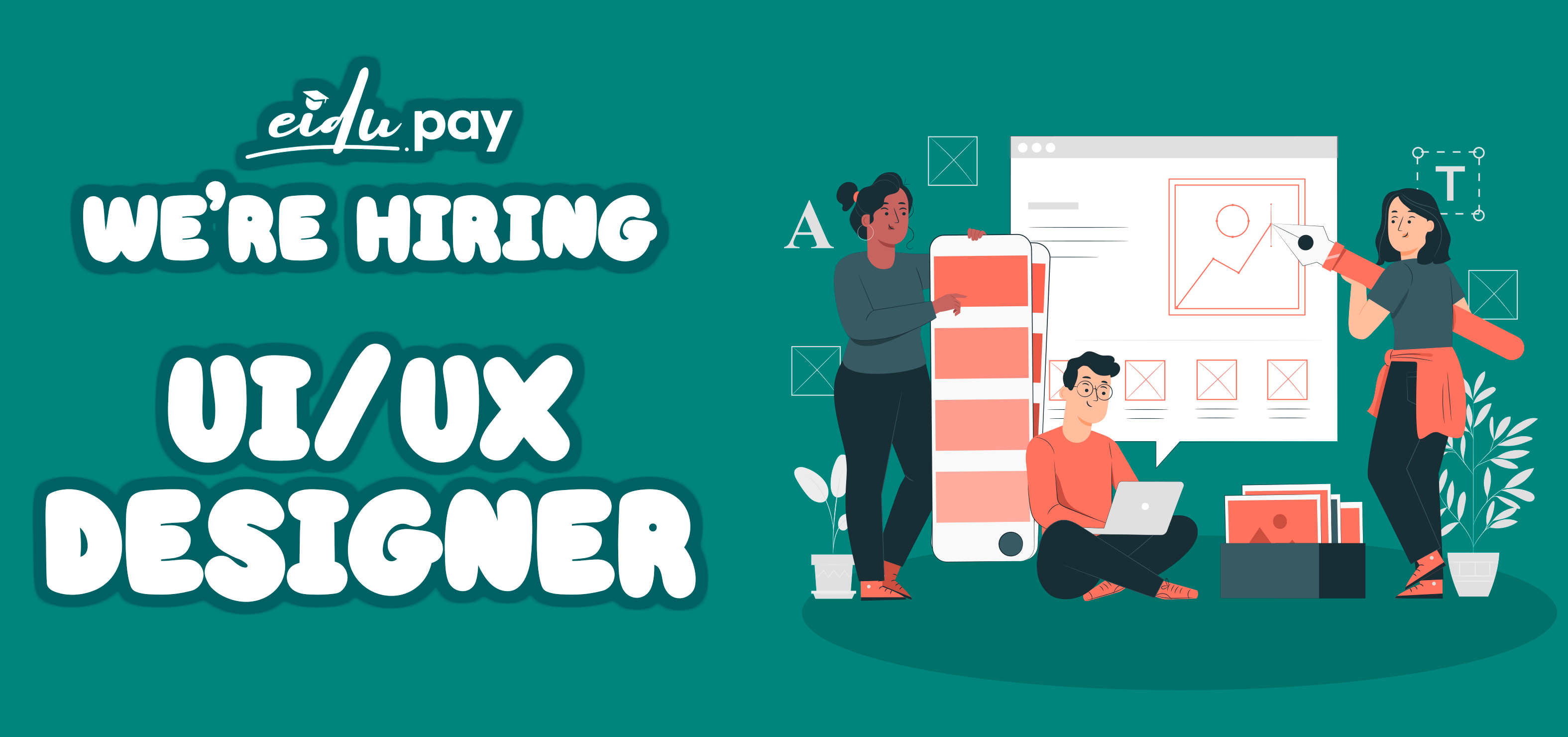 WE ARE HIRING UI/UX DESIGNER